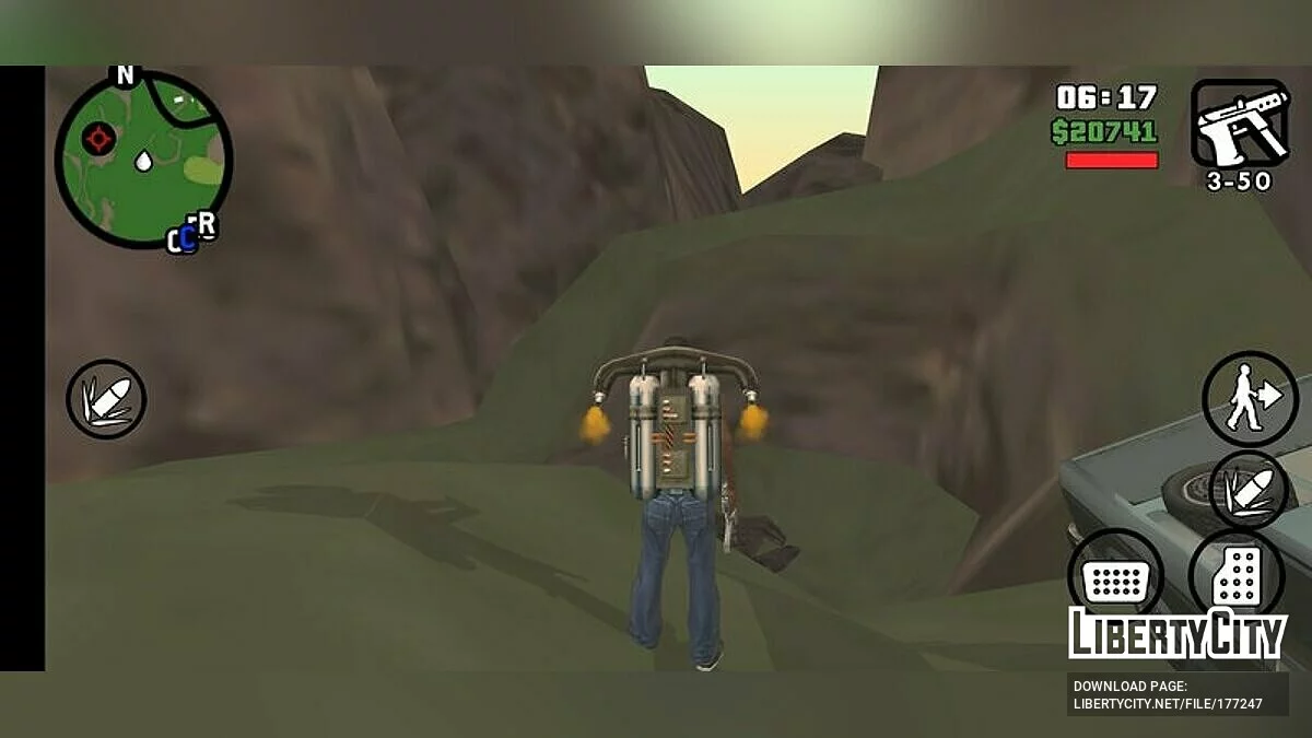 Зеленая пустыня / GTA San Andreas (iOS, Android)