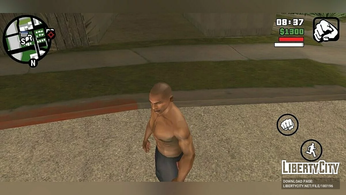 Карл супермодель v2 / GTA San Andreas (iOS, Android)