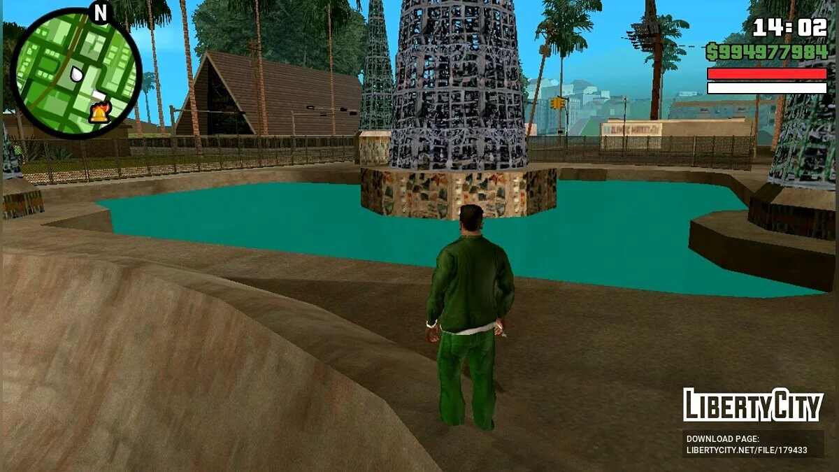 Новая текстура воды / GTA San Andreas (iOS, Android)