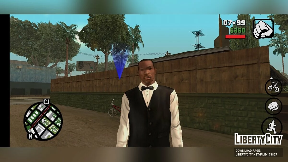 Улучшенные текстуры Сиджея из PS3/X360 / GTA San Andreas (iOS, Android)