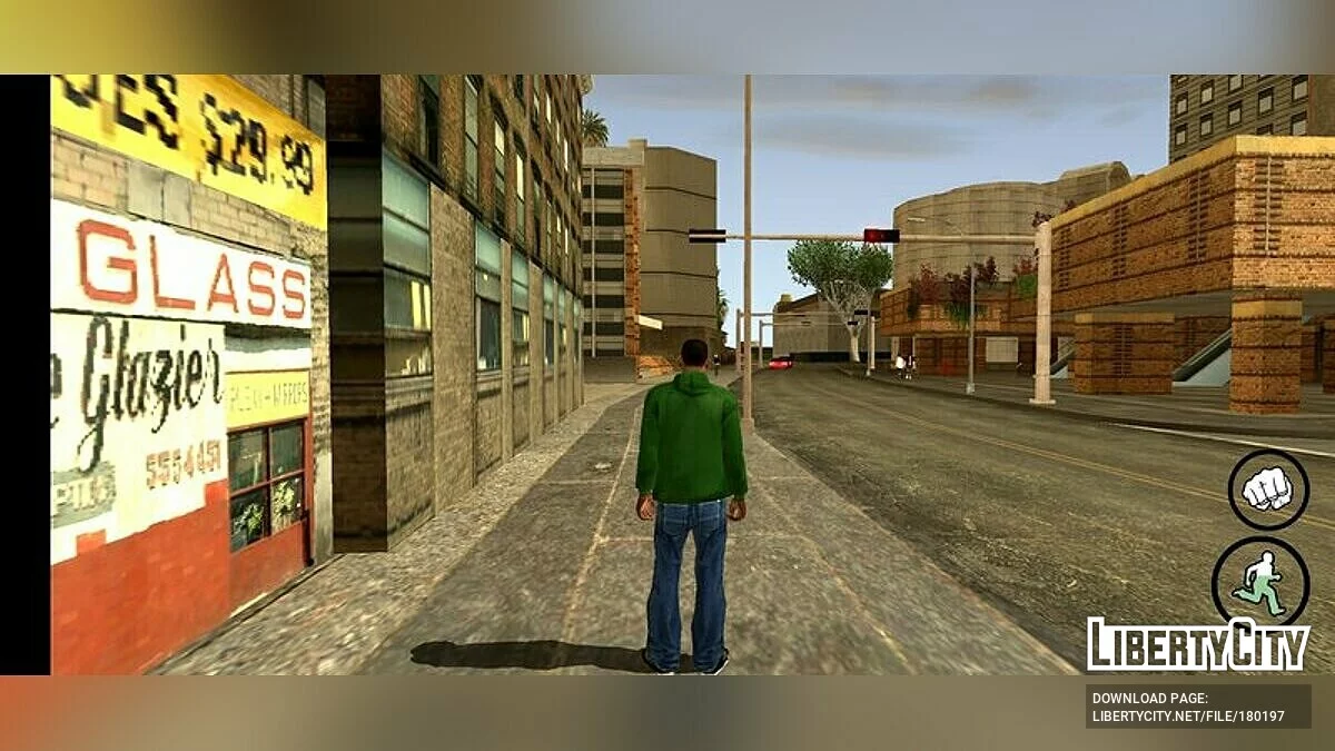 Ретекстур в стиле GTA 4 / GTA San Andreas (iOS, Android)