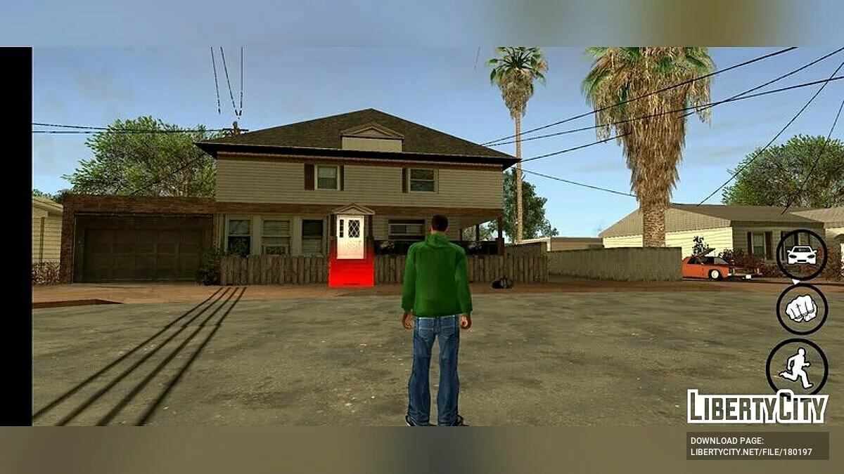 Ретекстур в стиле GTA 4 / GTA San Andreas (iOS, Android)