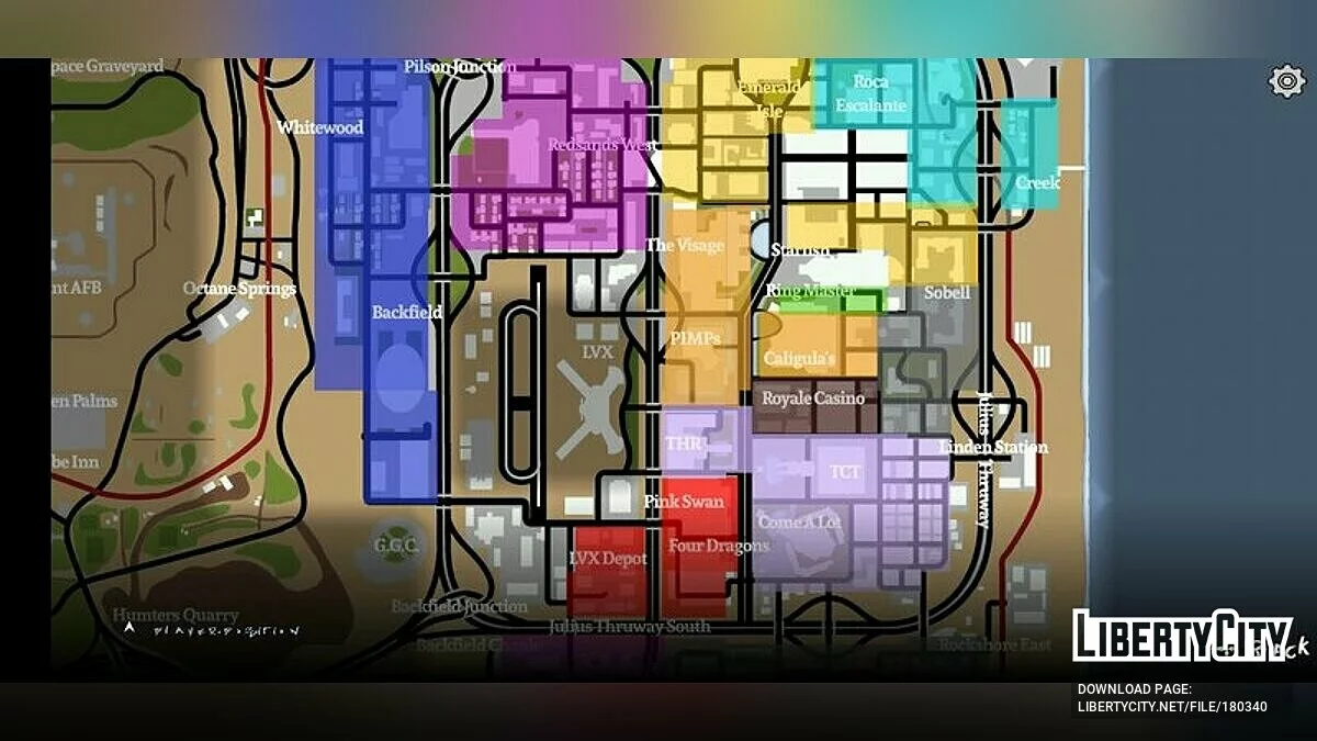 Full Color Radar / GTA San Andreas (iOS, Android)