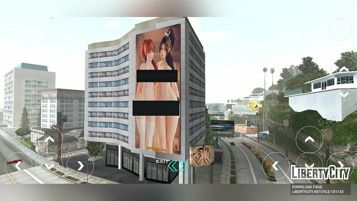 Мурал с Касуми и Мэй Ширануи / GTA San Andreas (iOS, Android)