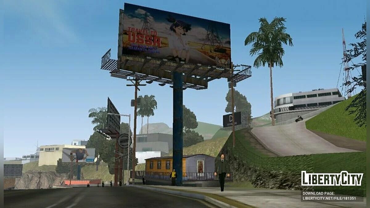Новые билборды / GTA San Andreas (iOS, Android)