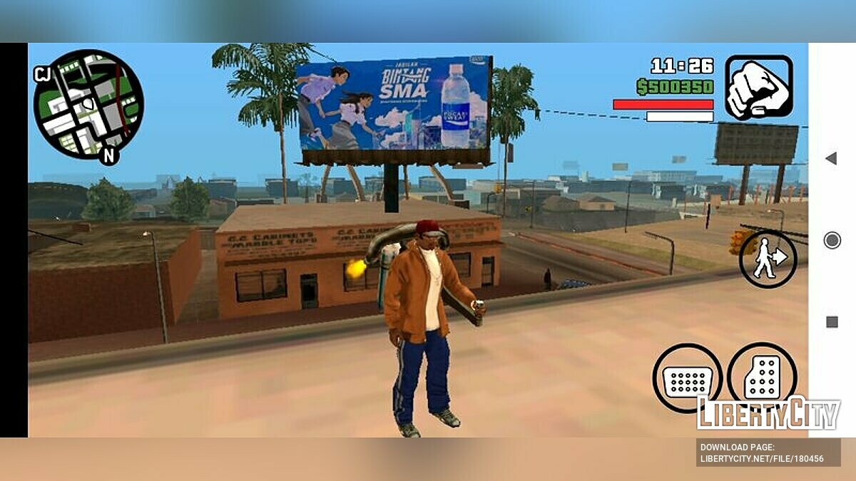 Скачать Новые плакаты для GTA San Andreas (iOS, Android)