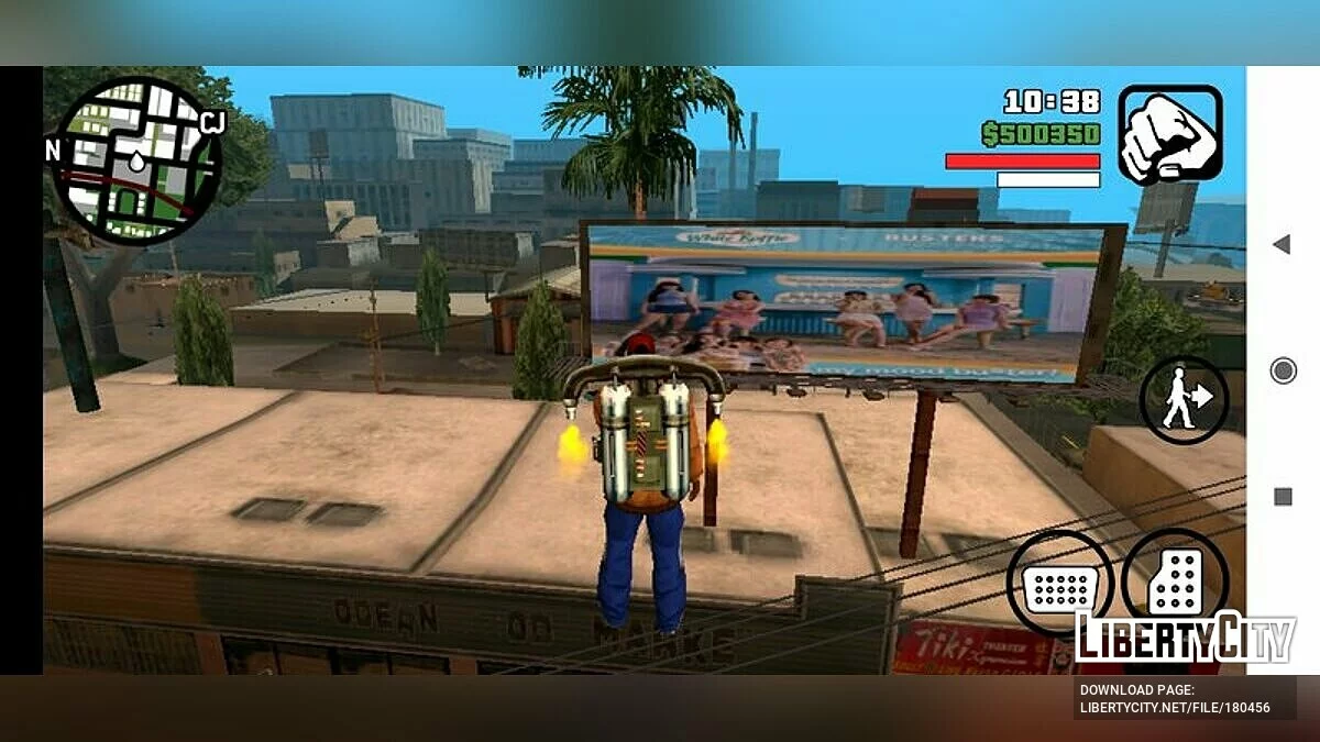 Новые плакаты / GTA San Andreas (iOS, Android)