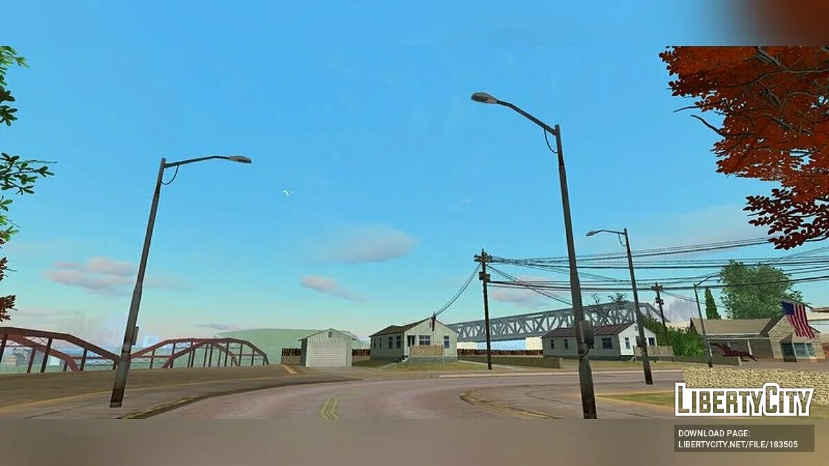 HD столбы / GTA San Andreas (iOS, Android)