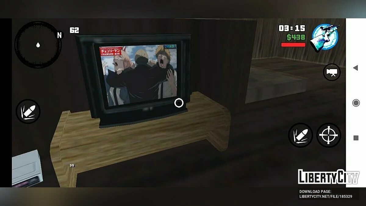 Новые текстуры телевизора / GTA San Andreas (iOS, Android)