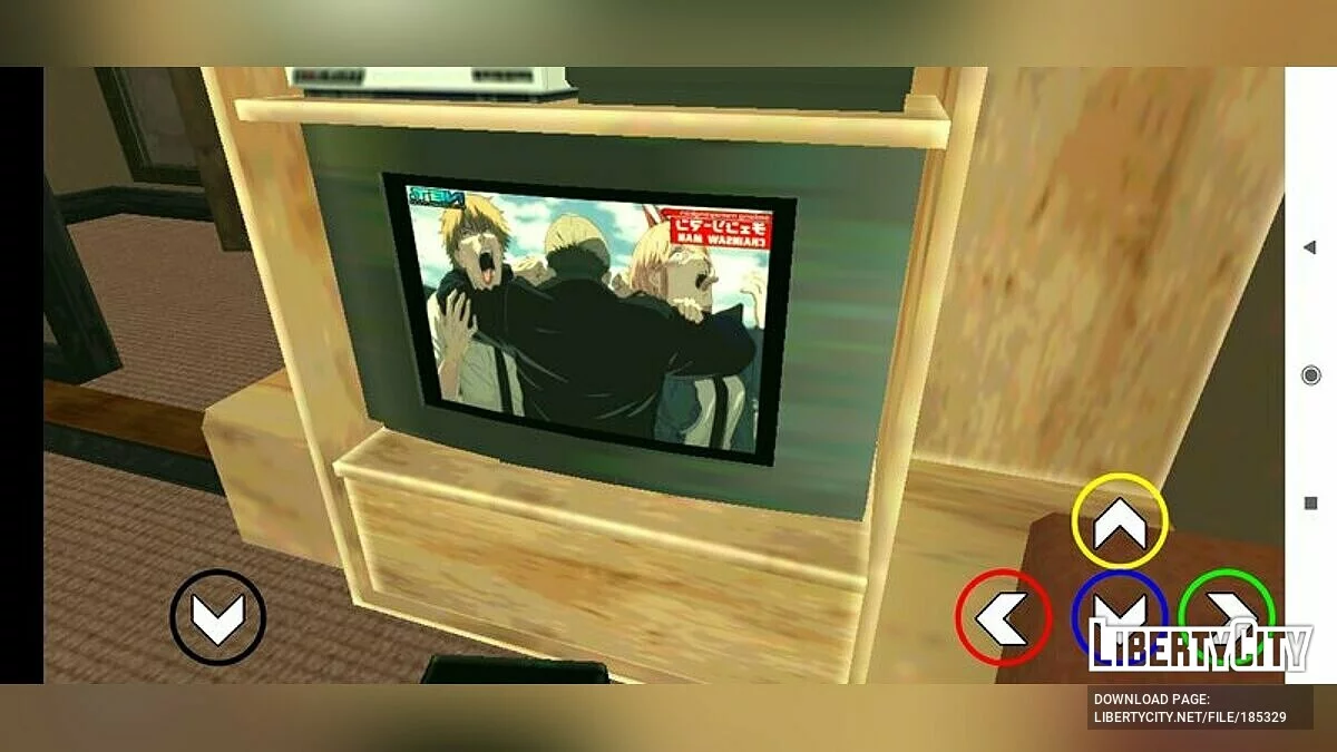 Новые текстуры телевизора / GTA San Andreas (iOS, Android)