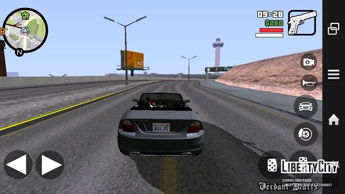 DXL ретекстур для дороги / GTA San Andreas (iOS, Android)