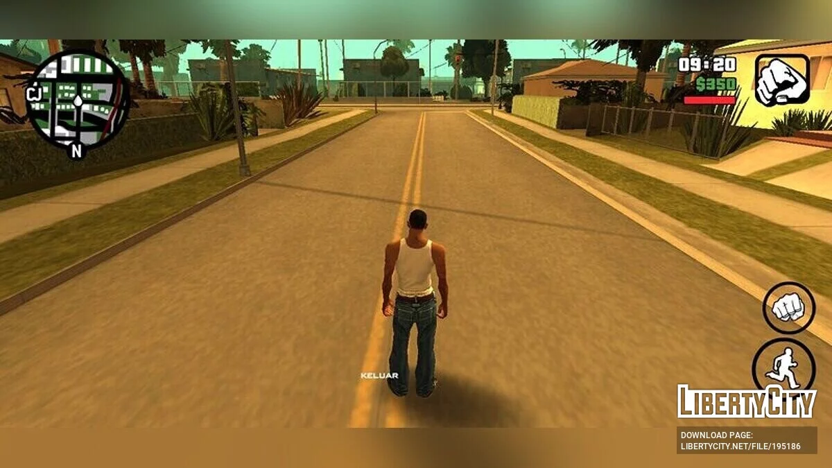 Текстуры дороги из PS2 / GTA San Andreas (iOS, Android)