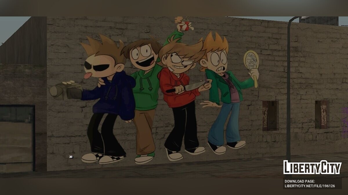 Скачать Mural EddsWorld для GTA San Andreas (iOS, Android)