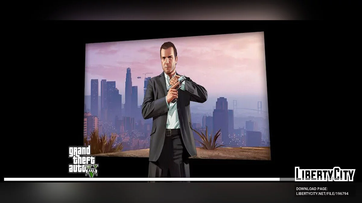 Загрузочные экраны и меню из GTA 5 / GTA San Andreas (iOS, Android)