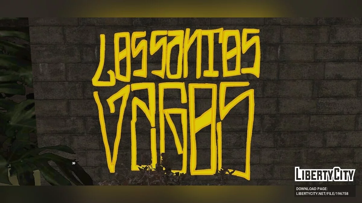 Новые HD граффити / GTA San Andreas (iOS, Android)