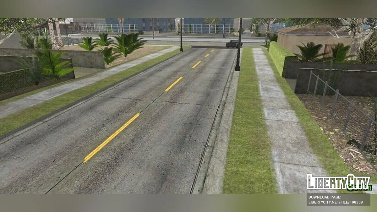 Новая дорога в стиле GTA 5 / GTA San Andreas (iOS, Android)