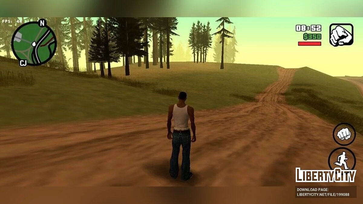 Текстуры пустыни и травы из PS2 / GTA San Andreas (iOS, Android)