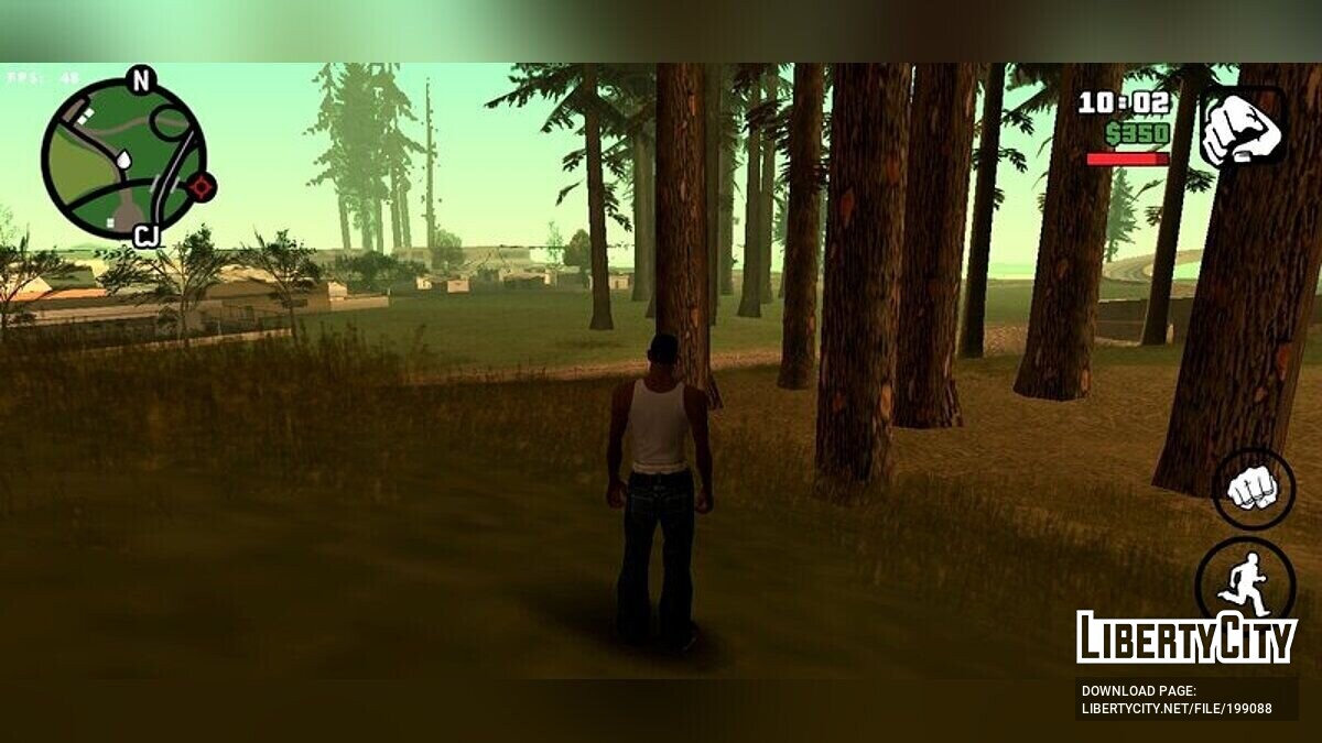 Скачать Текстуры пустыни и травы из PS2 для GTA San Andreas (iOS, Android)