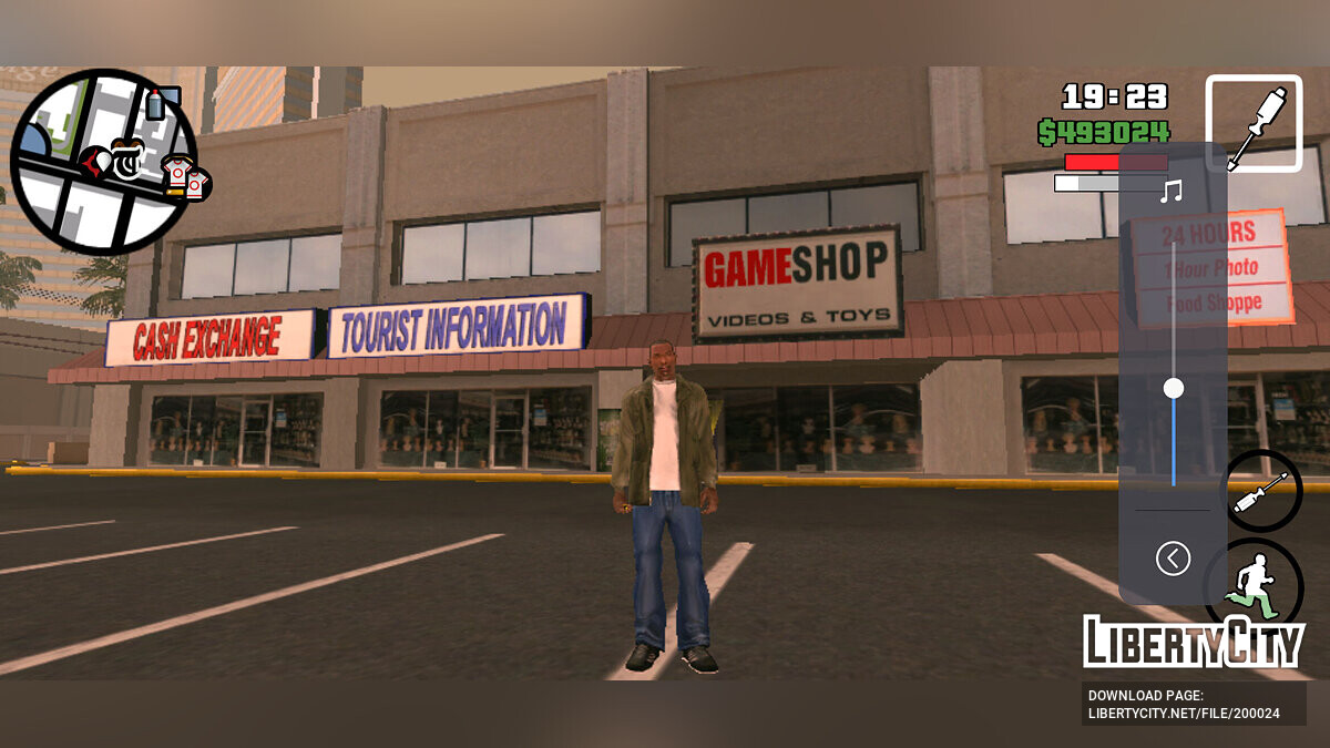 Скачать Магазин видеоигр для GTA San Andreas (iOS, Android)