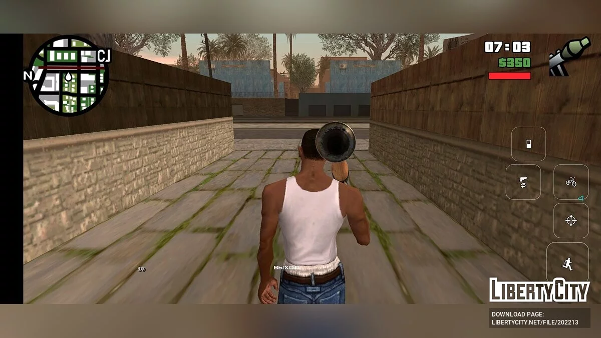 Цветные иконки оружия / GTA San Andreas (iOS, Android)