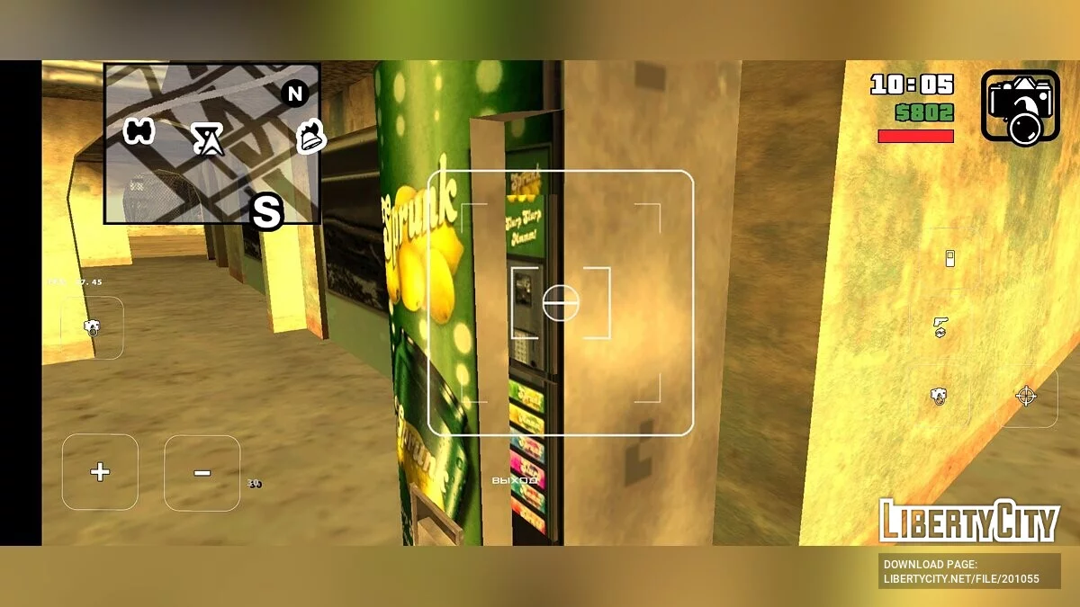 HD Текстуры Автомата Sprunk / GTA San Andreas (iOS, Android)