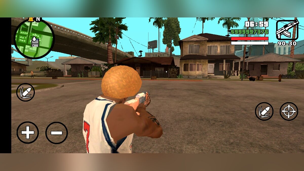 Скачать Прицел точкой для GTA San Andreas (iOS, Android)