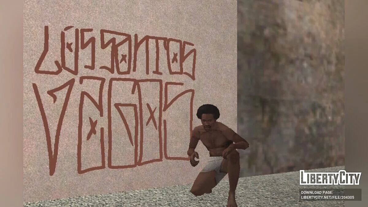 Качественные граффити / GTA San Andreas (iOS, Android)