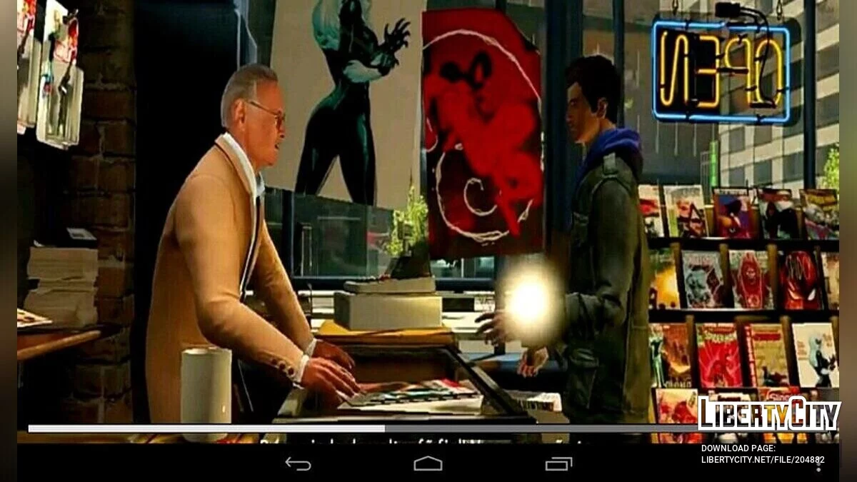 Загрузочные экраны из Amazing Spiderman 2 / GTA San Andreas (iOS, Android)