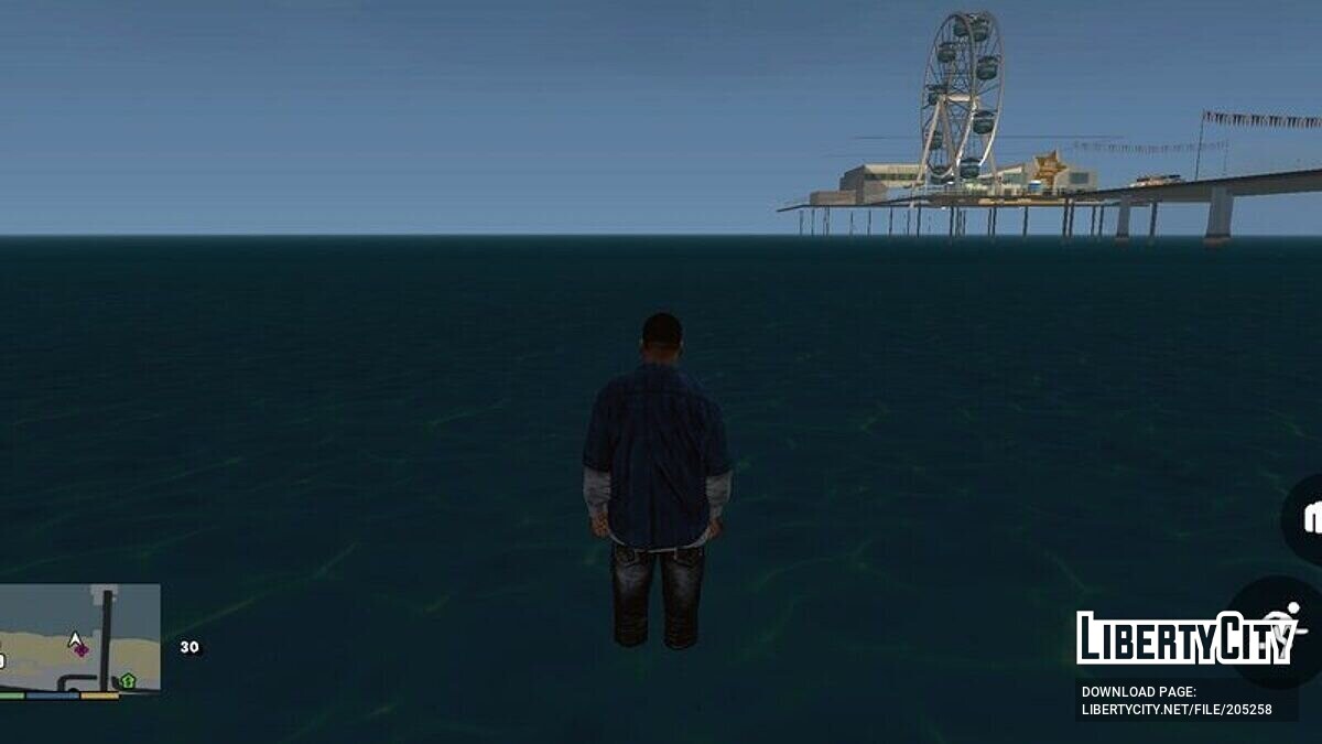 Замена water.dat в GTA San Andreas (iOS, Android) (25 файлов)