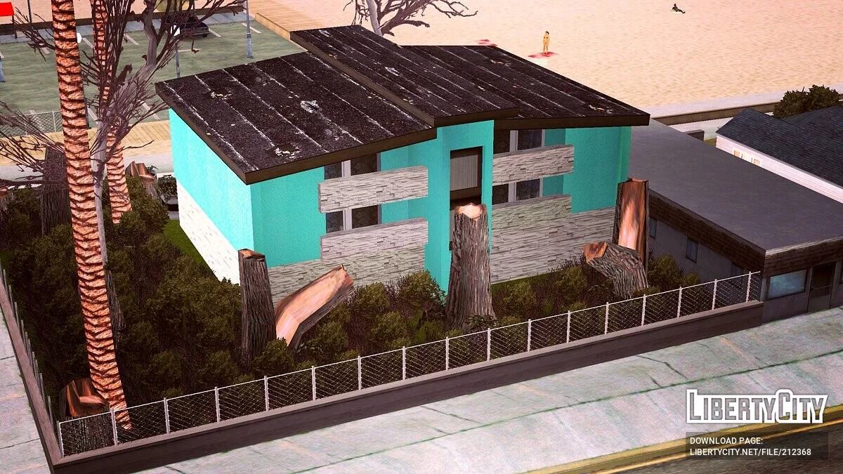 Дом на пляже Санта-Марии / GTA San Andreas (iOS, Android)