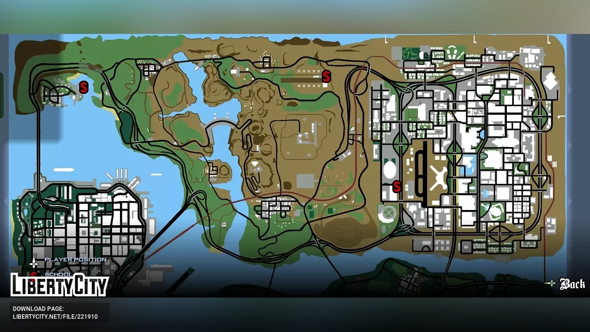 Радар из SA: Definitive Edition / GTA San Andreas (iOS, Android)