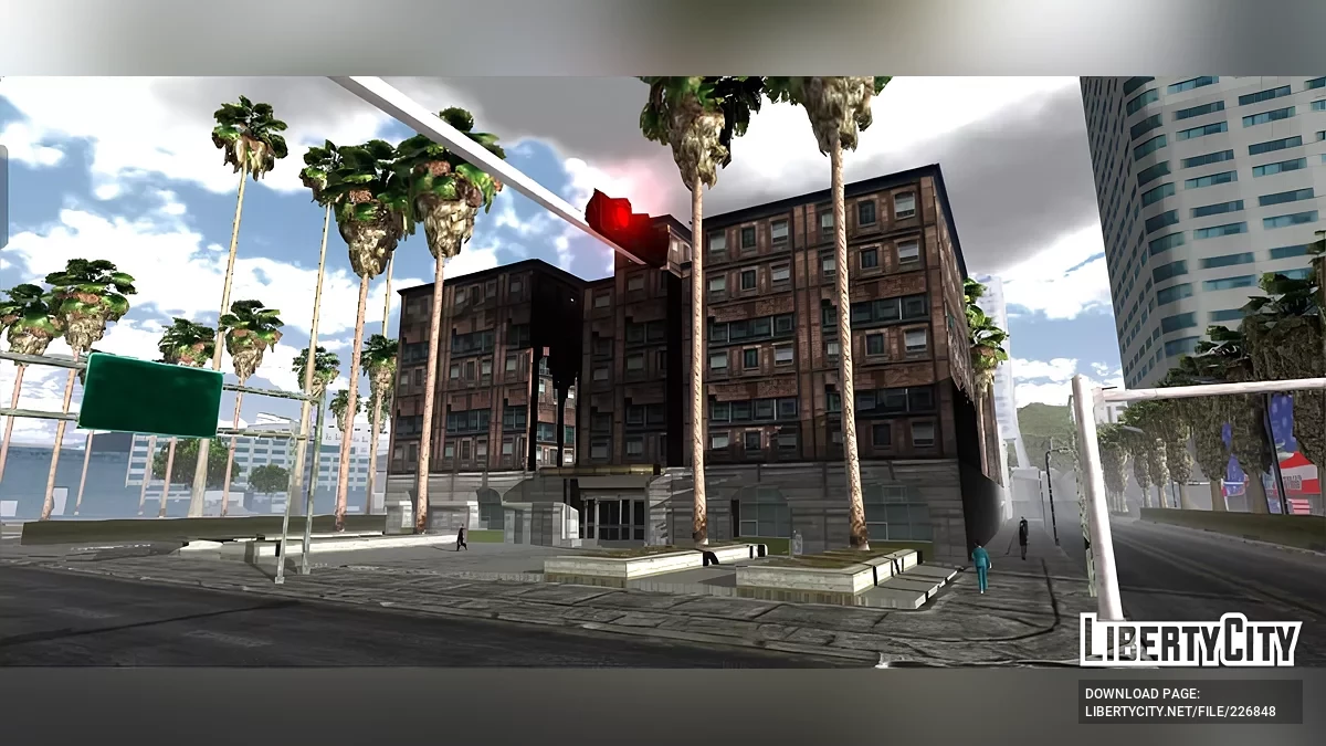 Переработанные текстуры улицы / GTA San Andreas (iOS, Android)