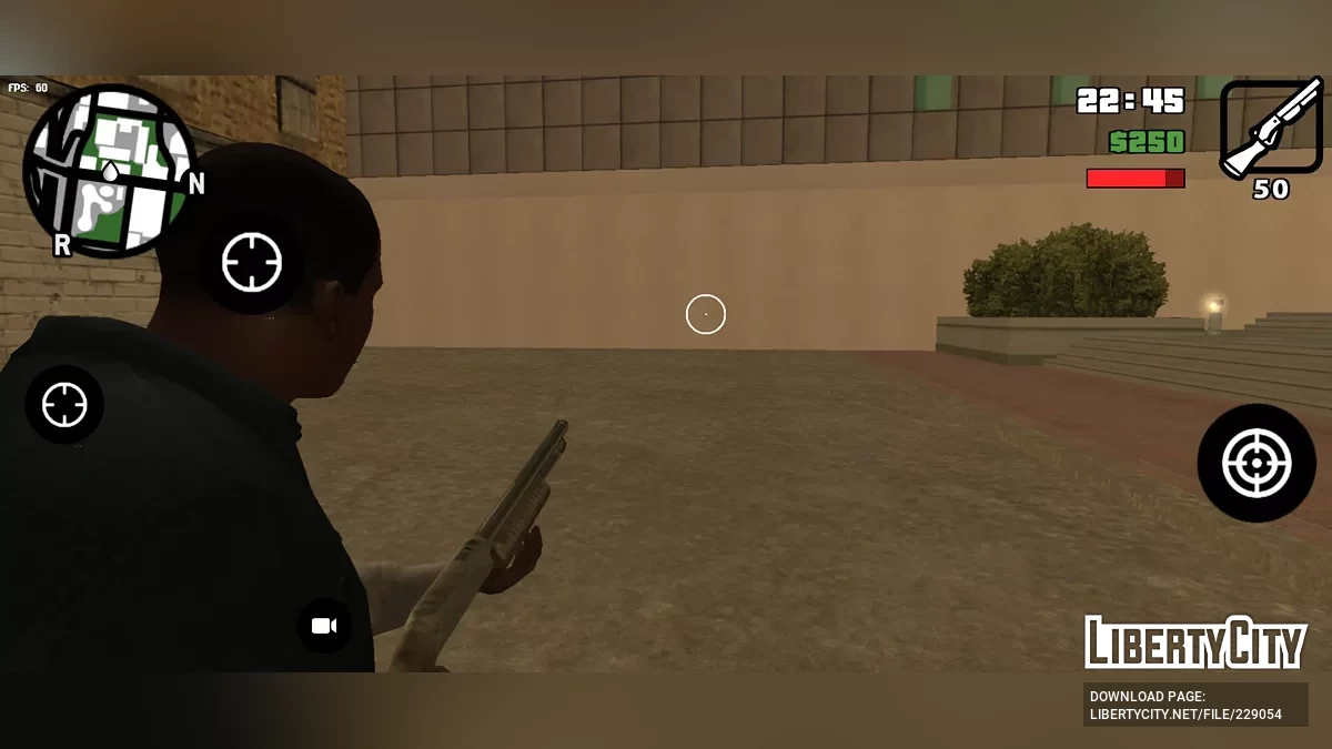 Классический прицел / GTA San Andreas (iOS, Android)