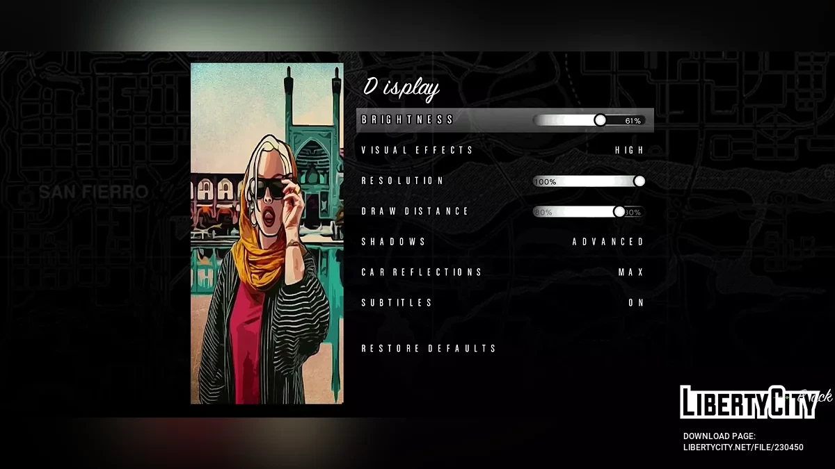 Иранские экраны загрузки / GTA San Andreas (iOS, Android)