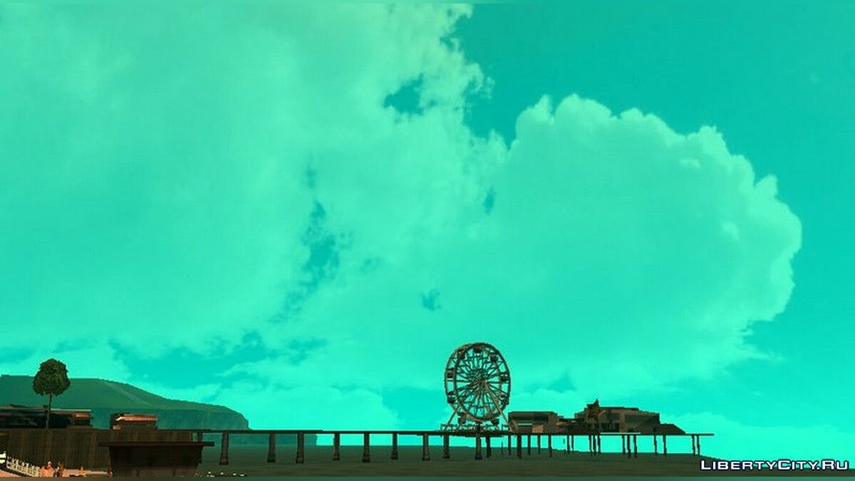 Новое небо для GTA San Andreas (iOS, Android) - Картинка #5