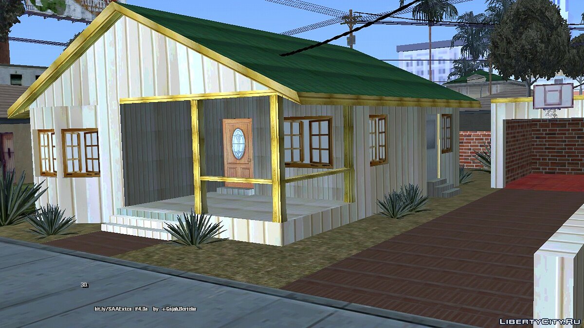 Новые текстуры для дома Биг Смоука для GTA San Andreas (iOS, Android) - Картинка #1