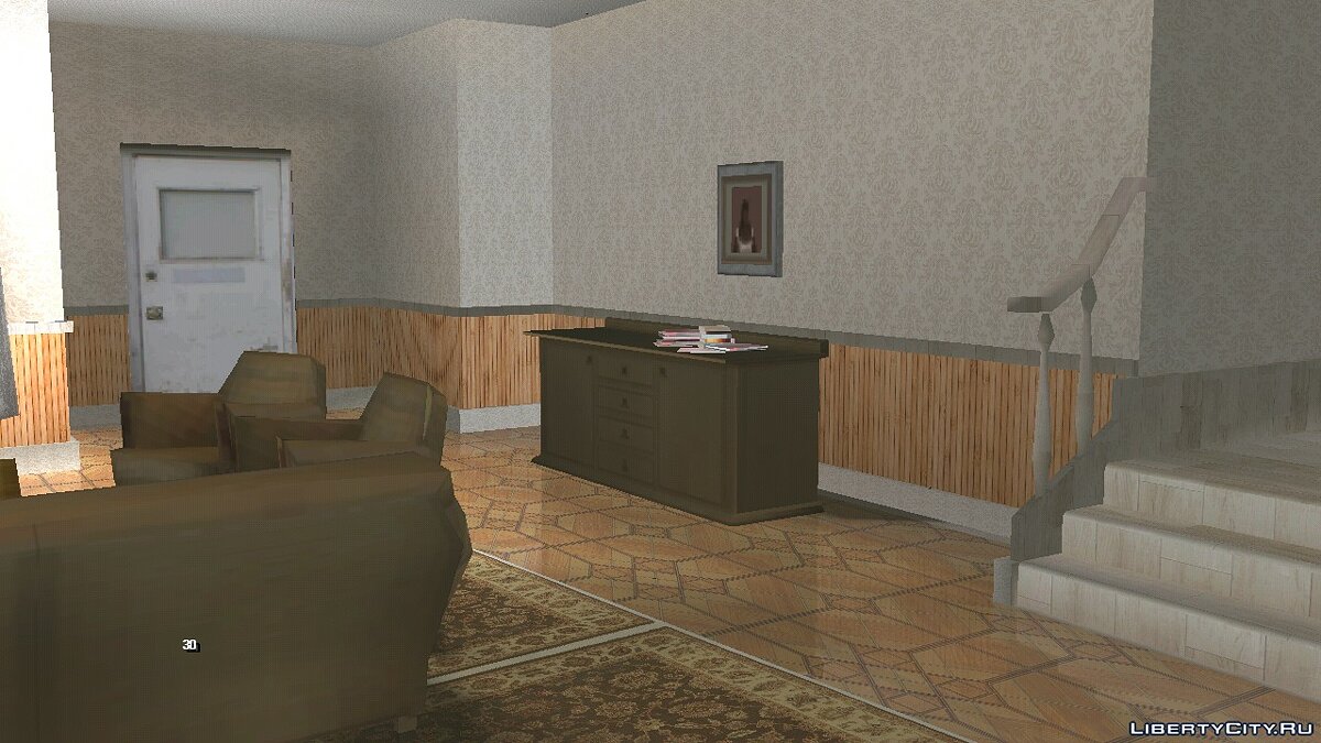 Современный дом Сиджея V2.0 (Новый интерьер) для GTA San Andreas (iOS, Android) - Картинка #1