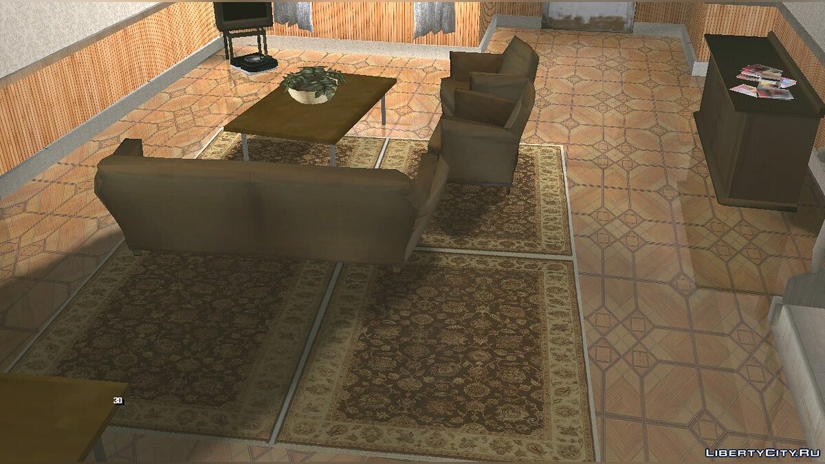 Современный дом Сиджея V2.0 (Новый интерьер) для GTA San Andreas (iOS, Android) - Картинка #2