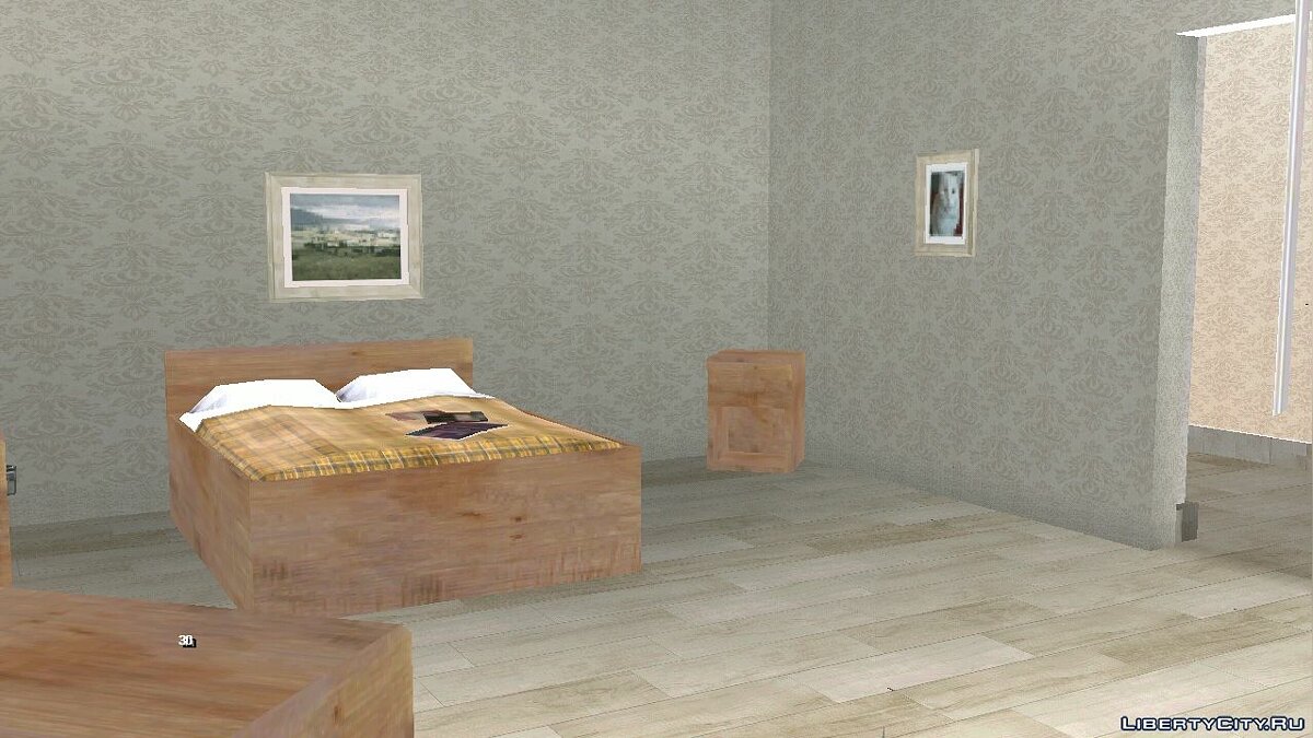 Современный дом Сиджея V2.0 (Новый интерьер) для GTA San Andreas (iOS, Android) - Картинка #11