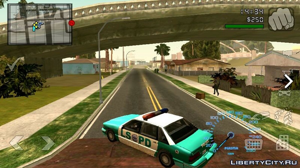 HD road textures for GTA SA (Android) for GTA San Andreas (iOS, Android) - Картинка #1