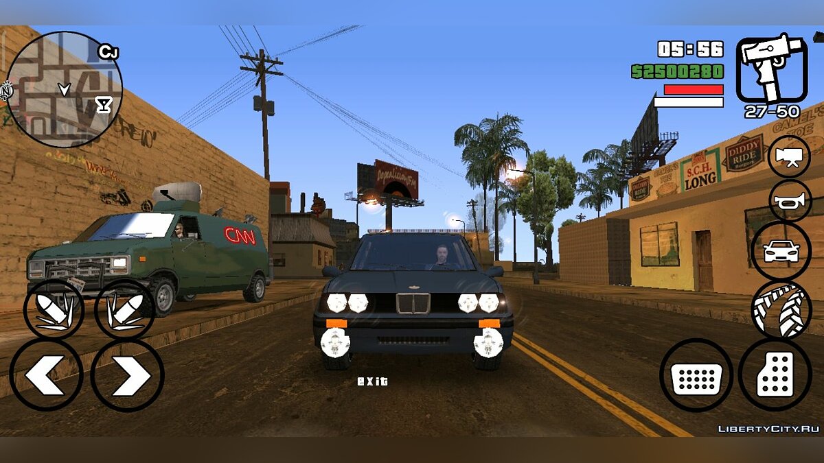 Скачать Работающие противотуманки [АНДРОИД] для GTA San Andreas (iOS,  Android)