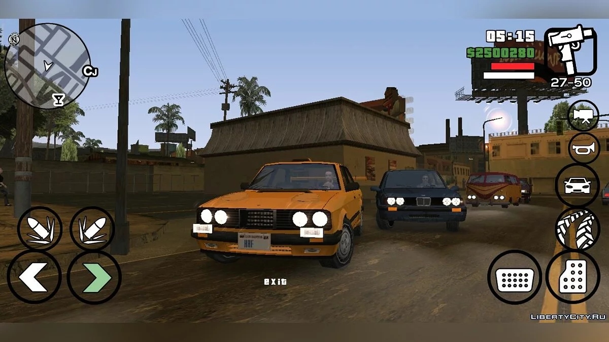 Работающие противотуманки [АНДРОИД] / GTA San Andreas (iOS, Android)