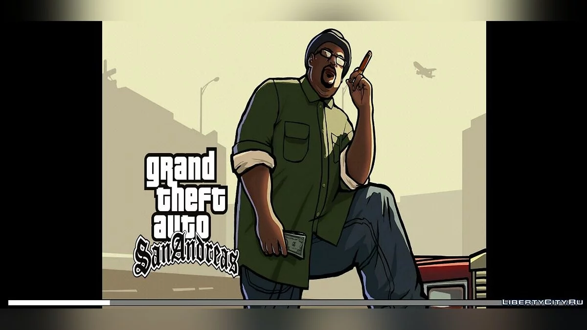 PS2 Loadscreens and Menu for GTA SA Mobile / GTA San Andreas (iOS, Android)