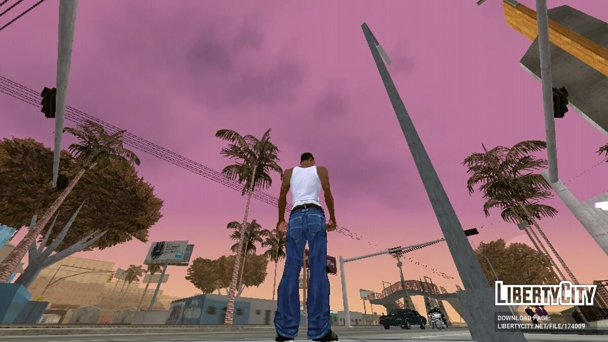 Графика в стиле GTA 5 / GTA San Andreas (iOS, Android)