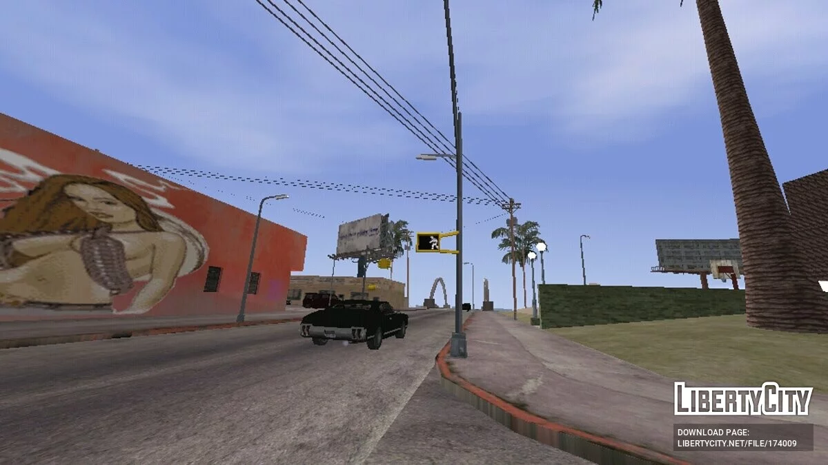 Графика в стиле GTA 5 / GTA San Andreas (iOS, Android)