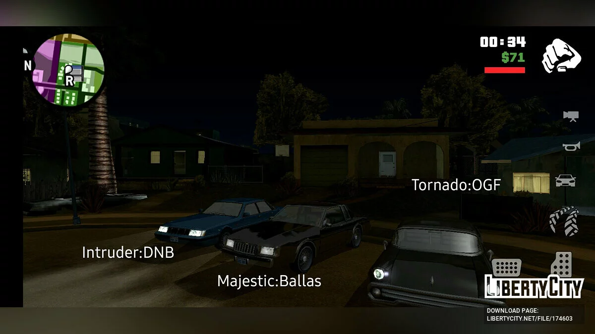 Обновленный трафик и Popcycle.dat / GTA San Andreas (iOS, Android)