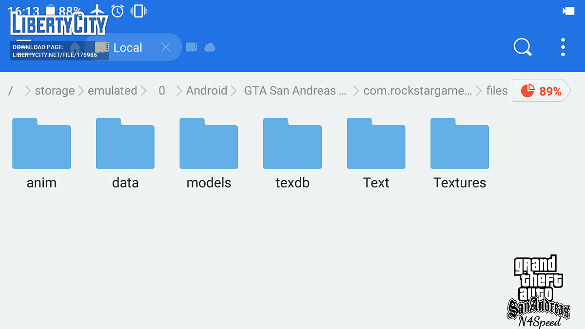 Оригинальные файлы игры для GTA San Andreas (iOS, Android) - Картинка #1