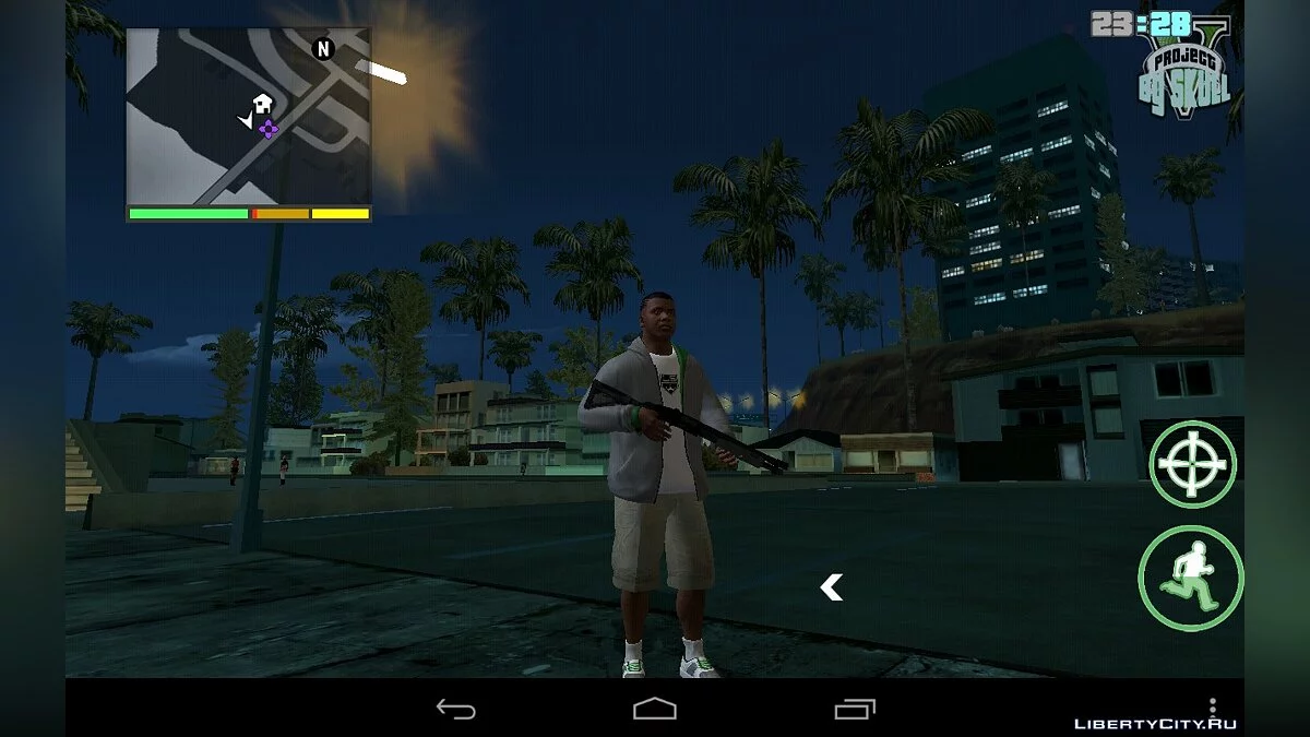 GTA V Animation 1.0 (Franklin) / GTA San Andreas (iOS, Android)