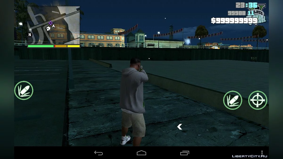GTA V Animation 1.0 (Franklin) / GTA San Andreas (iOS, Android)