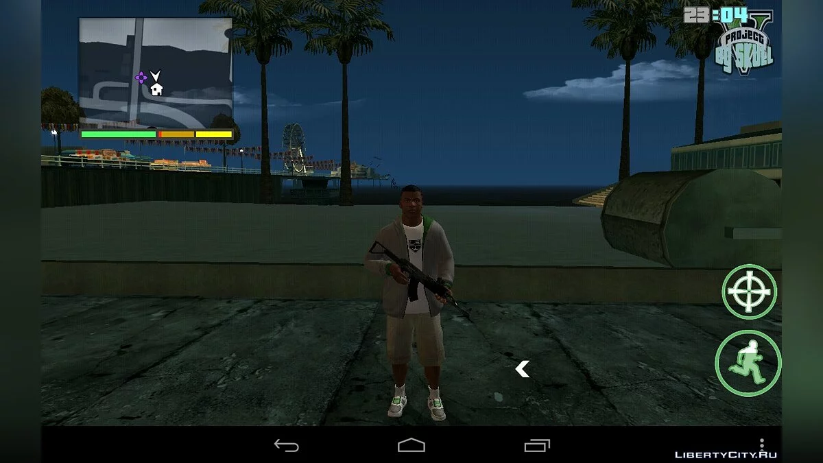 GTA V Animation 1.0 (Franklin) / GTA San Andreas (iOS, Android)